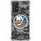 NHL New York Islanders Camo Galaxy A72 5G Clear Case