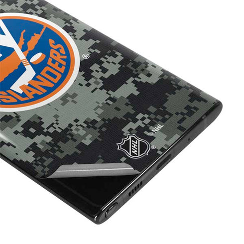 NHL New York Islanders Camo Galaxy Note 10 Plus Skin
