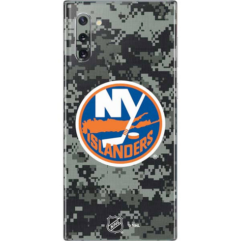 NHL New York Islanders Camo Galaxy Note 10 Skin