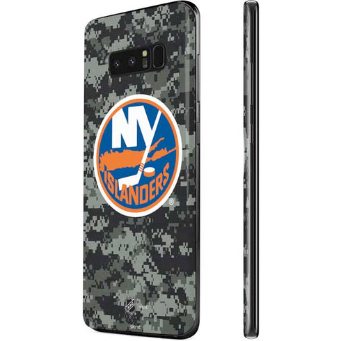 NHL New York Islanders Camo Galaxy Note 8 Skin