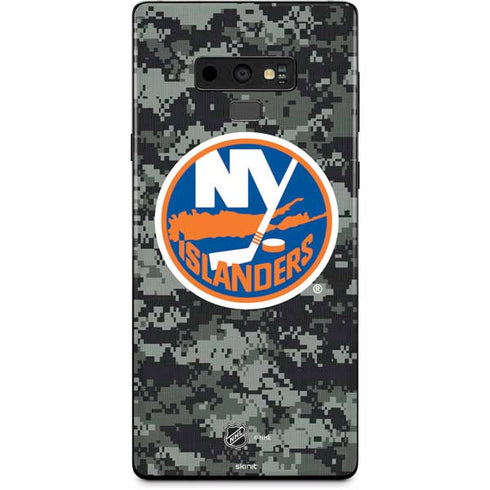 NHL New York Islanders Camo Galaxy Note 9 Skin