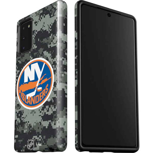 NHL New York Islanders Camo Galaxy Note20 5G Pro Case