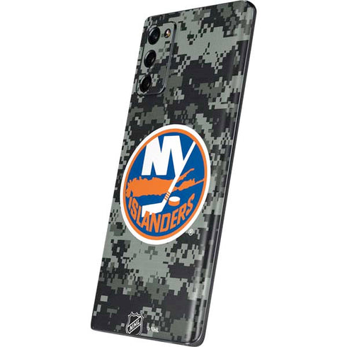 NHL New York Islanders Camo Galaxy Note20 5G Skin