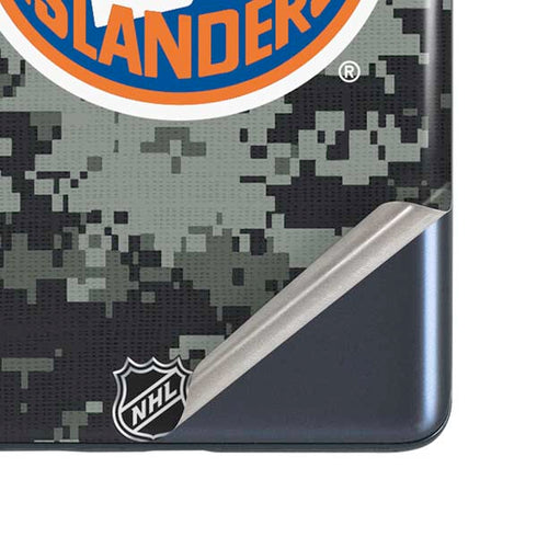 NHL New York Islanders Camo Galaxy S20 Fan Edition Skin