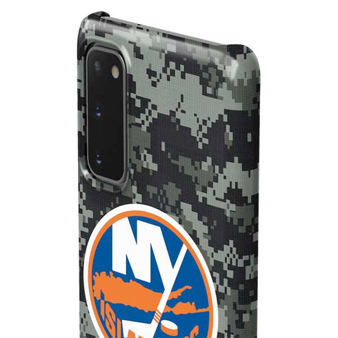 NHL New York Islanders Camo Galaxy S20 Lite Case