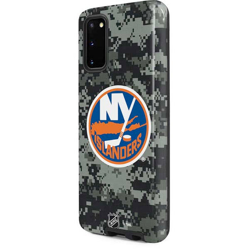NHL New York Islanders Camo Galaxy S20 Pro Case