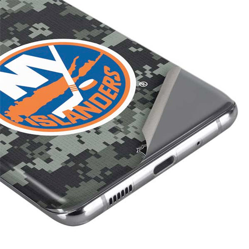 NHL New York Islanders Camo Galaxy S20 Ultra 5G Skin