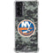 NHL New York Islanders Camo Galaxy S21 5G Clear Case