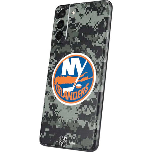 NHL New York Islanders Camo Galaxy S21 5G Skin