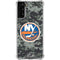 NHL New York Islanders Camo Galaxy S21 FE Clear Case