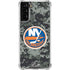 NHL New York Islanders Camo Galaxy S21 FE Clear Case