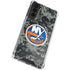 NHL New York Islanders Camo Galaxy S21 Plus 5G Clear Case