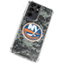 NHL New York Islanders Camo Galaxy S21 Ultra 5G Clear Case