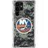 NHL New York Islanders Camo Galaxy S22 Ultra Clear Case