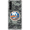 NHL New York Islanders Camo Galaxy S23 Plus Clear Case