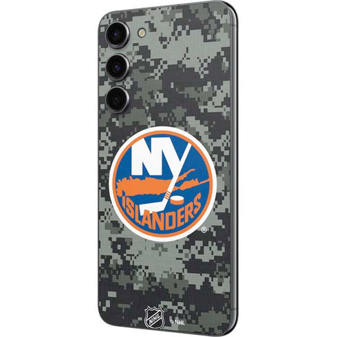 NHL New York Islanders Camo Galaxy S23 Plus Skin