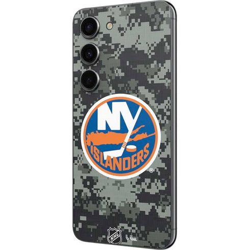 NHL New York Islanders Camo Galaxy S23 Skin
