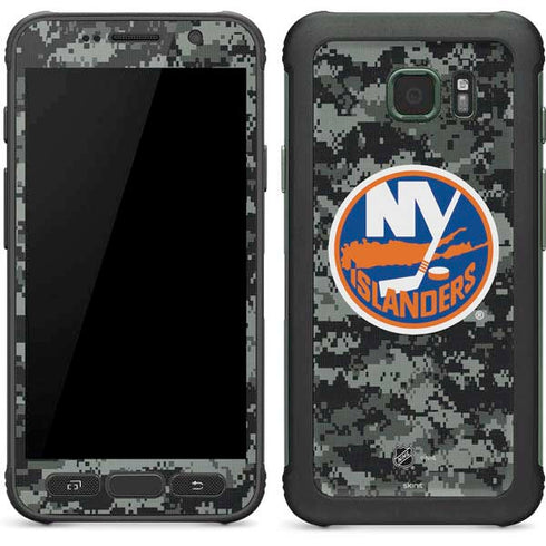 NHL New York Islanders Camo Galaxy S7 Active Skin