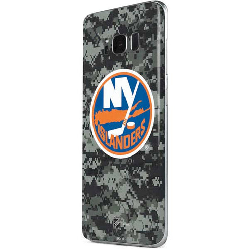 NHL New York Islanders Camo Galaxy S8 Plus Skin