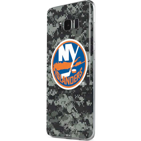 NHL New York Islanders Camo Galaxy S8 Skin