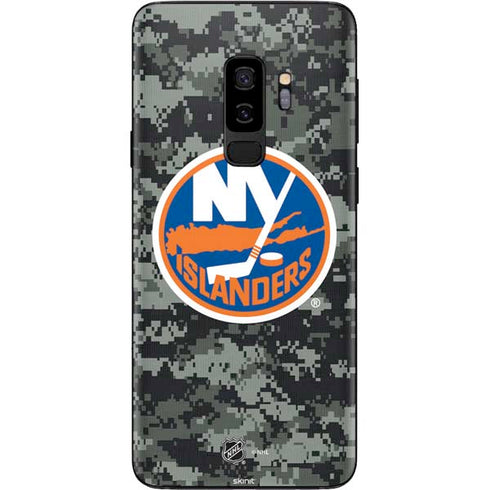 NHL New York Islanders Camo Galaxy S9 Plus Skin