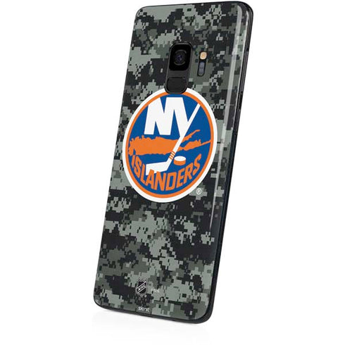 NHL New York Islanders Camo Galaxy S9 Skin