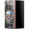 NHL New York Islanders Camo Galaxy Z Fold2 5G Skin