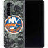 NHL New York Islanders Camo Galaxy Z Fold4 5G Skin