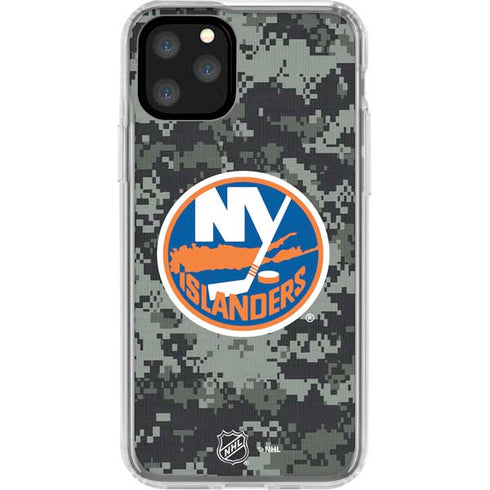 NHL New York Islanders Camo iPhone 11 Pro Clear Case