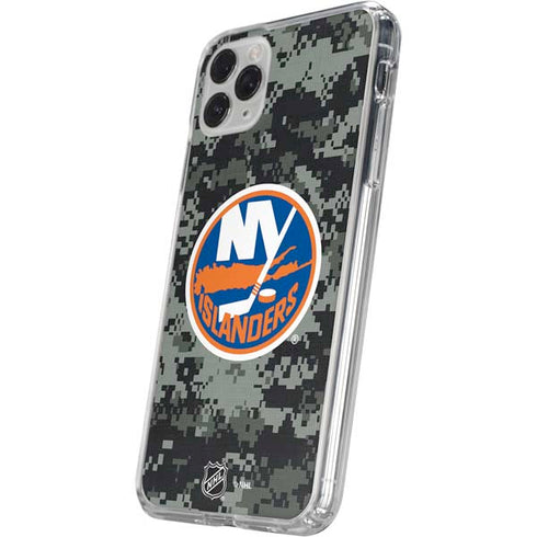 NHL New York Islanders Camo iPhone 11 Pro Clear Case
