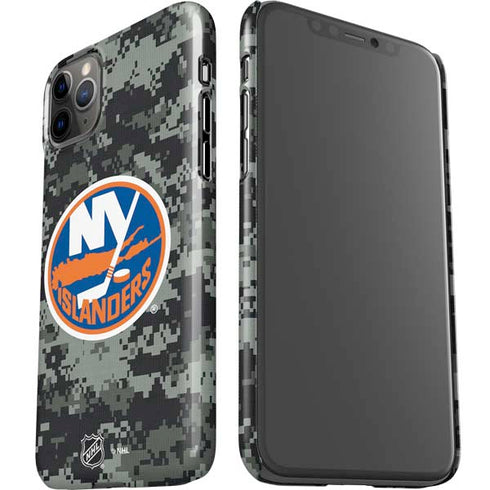 NHL New York Islanders Camo iPhone 11 Pro Max Lite Case