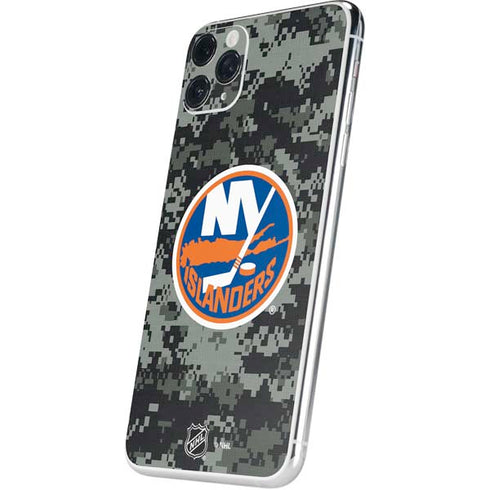 NHL New York Islanders Camo iPhone 11 Pro Max Skin