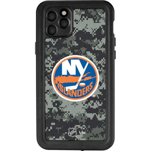 NHL New York Islanders Camo iPhone 11 Pro Max Waterproof Case