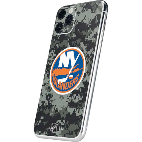 NHL New York Islanders Camo iPhone 11 Pro Skin