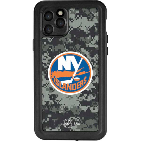 NHL New York Islanders Camo iPhone 11 Pro Waterproof Case