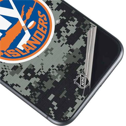 NHL New York Islanders Camo iPhone 11 Skin
