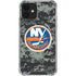 NHL New York Islanders Camo iPhone 12 Clear Case