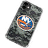 NHL New York Islanders Camo iPhone 12 Clear Case
