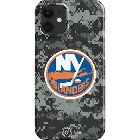 NHL New York Islanders Camo iPhone 12 Mini Lite Case