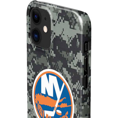 NHL New York Islanders Camo iPhone 12 Mini Lite Case