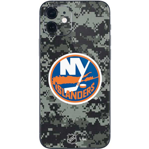 NHL New York Islanders Camo iPhone 12 Mini Skin