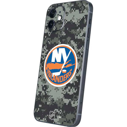 NHL New York Islanders Camo iPhone 12 Mini Skin
