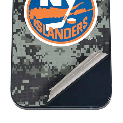 NHL New York Islanders Camo iPhone 12 Mini Skin