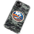 NHL New York Islanders Camo iPhone 13 Mini Clear Case
