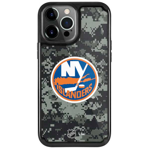 NHL New York Islanders Camo iPhone 13 Pro Cargo Case
