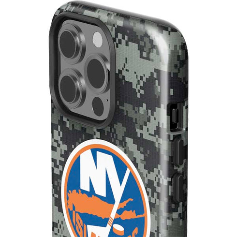 NHL New York Islanders Camo iPhone 13 Pro Impact Case