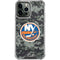 NHL New York Islanders Camo iPhone 13 Pro Max Clear Case