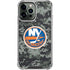 NHL New York Islanders Camo iPhone 13 Pro Max Clear Case