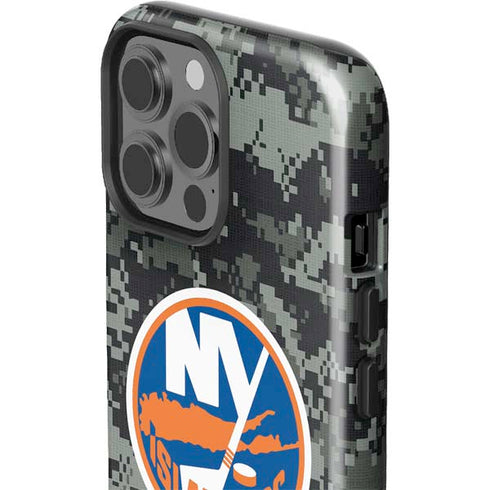 NHL New York Islanders Camo iPhone 13 Pro Max Impact Case