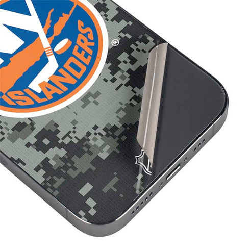 NHL New York Islanders Camo iPhone 13 Pro Max Skin